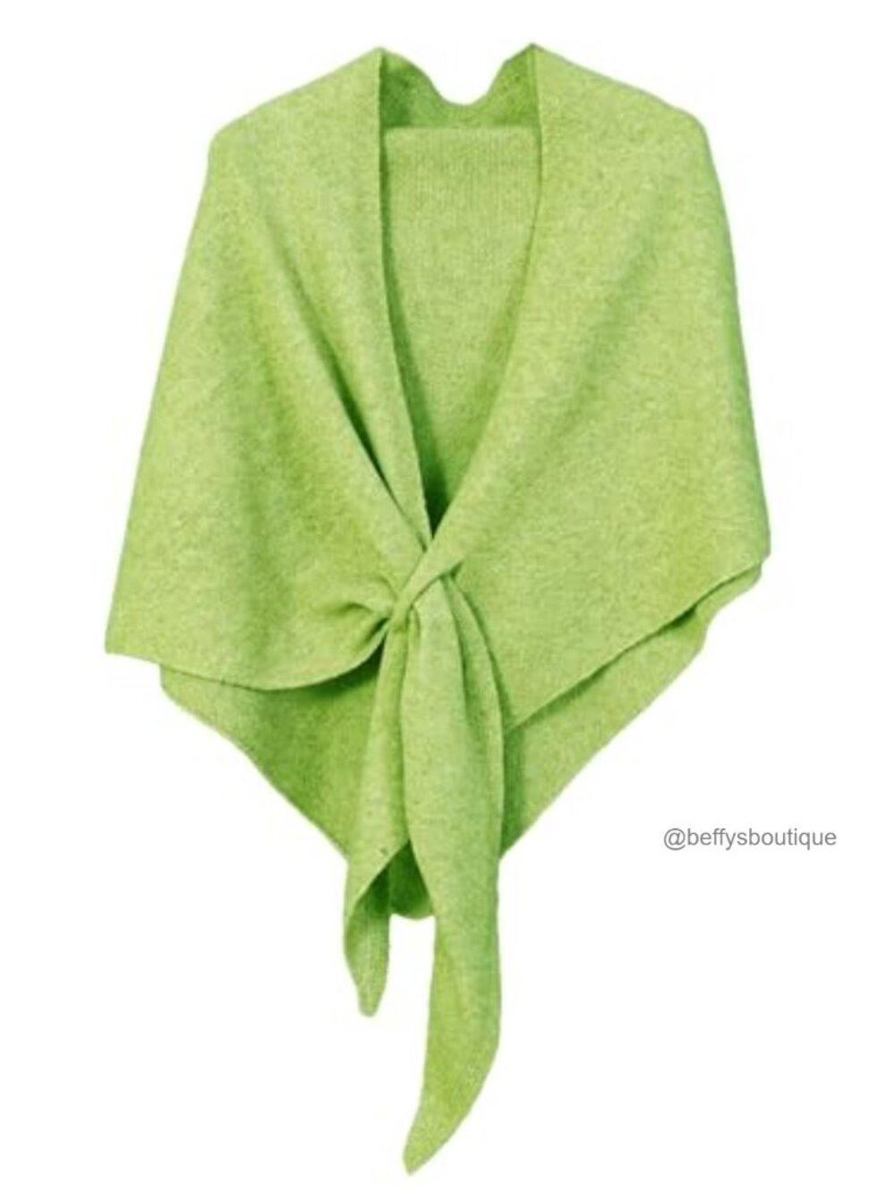 Wool Blend Triangle Scarf Shawl Wrap Warm Winter Neck Warmer